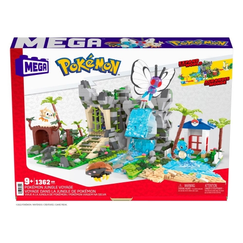 Pokémon - Jeu de construction Mega Construx Jungle Voyage