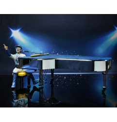 Elton John - Figurine Elton John Clothed Live in '75 Deluxe Set 20 cm