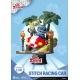 Lilo & Stitch - Diorama D-Stage Stitch Racing Car 15 cm