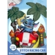 Lilo & Stitch - Diorama D-Stage Stitch Racing Car 15 cm