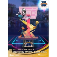 Space Jam : A New Legacy - Diorama D-Stage Sylvester & Tweety & Daffy Duck New Version 15 cm