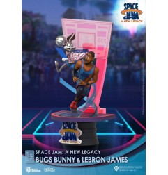 Space Jam - : A New Legacy diorama PVC D-Stage Bugs Bunny & Lebron James New Version 15 cm