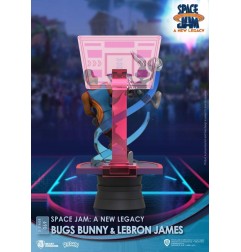 Space Jam : A New Legacy - Diorama D-Stage Bugs Bunny & Lebron James New Version 15 cm