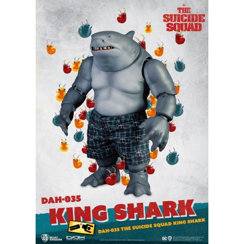 The Suicide Squad - Figurine Dynamic Action Heroes 1/9 King Shark 21 cm