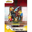 Les Minions 2 - Diorama D-Stage Kung Fu! 15 cm