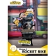 Les Minions 2 - Diorama D-Stage Rocket Bike 15 cm