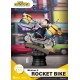 Les Minions 2 - Diorama D-Stage Rocket Bike 15 cm