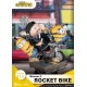 Les Minions 2 - Diorama D-Stage Rocket Bike 15 cm