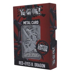 Yu-Gi-Oh - ! - Réplique Card Red Eyes B. Dragon Limited Edition