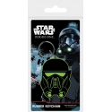 Star Wars Rogue One - Porte-clés caoutchouc Death Trooper 6 cm