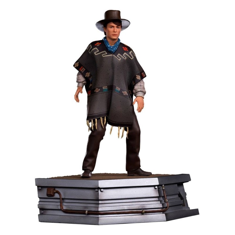 Retour vers le futur - Retour vers le Futur III Statuette 1/10 Art Scale Marty McFly 23 cm