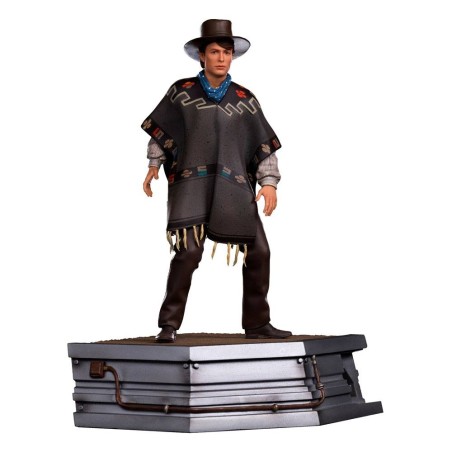 Retour vers le futur - Retour vers le Futur III Statuette 1/10 Art Scale Marty McFly 23 cm