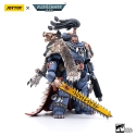 Warhammer 40k - Figurine 1/18 Space Wolves Ragnar Blackmane 13 cm