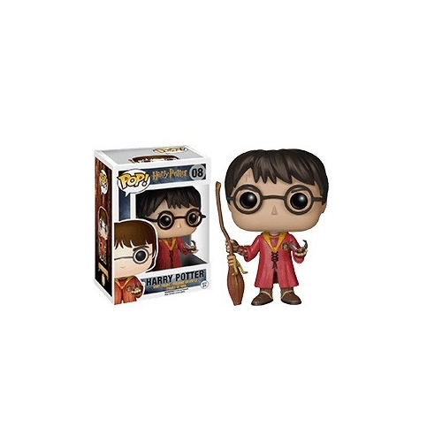 Harry Potter - Figurine Pop Harry Potter Quidditch Exclu 9cm