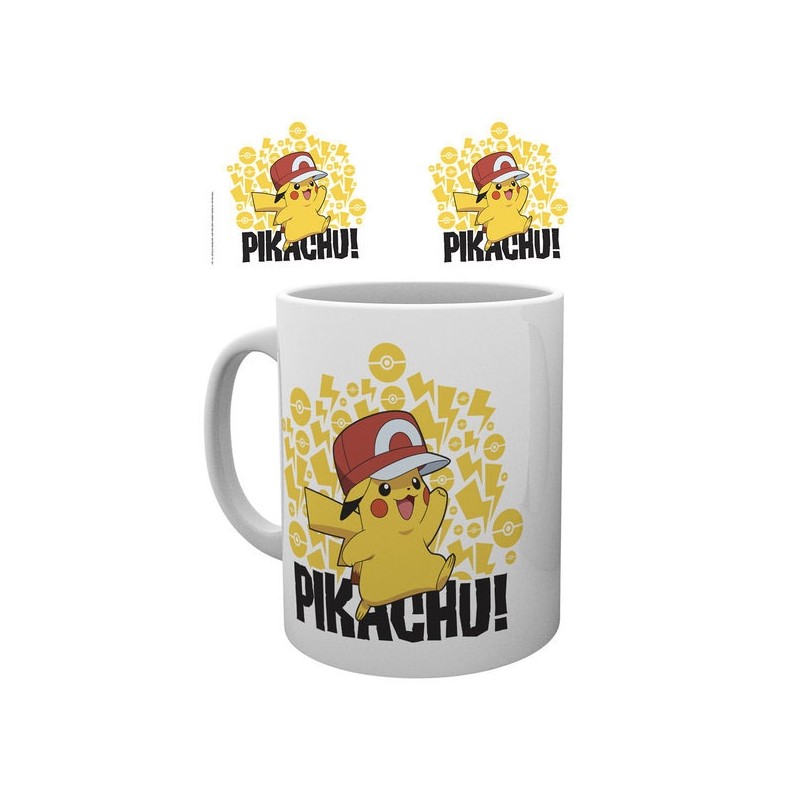 Pokemon - Mug Ash Hat Pikachu