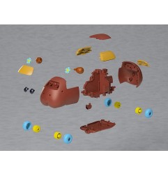 Pui Pui Molcar - Figurine Model Kit MODEROID Molcar Choco 7 cm