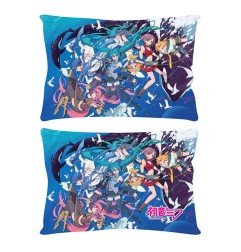 Hatsune Miku - Oreiller Miku & Friends (Ocean) 50 x 35 cm
