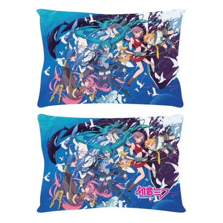 Hatsune Miku - Coussin Miku & Friends (Ocean) 50 x 35 cm
