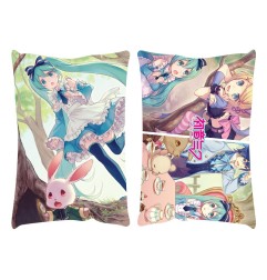 Hatsune Miku - Oreiller Miku in Wonderlan 50 x 35 cm