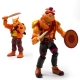 Les Tortues Ninja - Pack 2 figurines BST AXN Arcade Flashing BeBop & Rocksteady Exclusive 13 cm