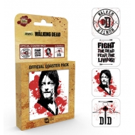 Walking Dead - Pack 4 sous-verres Daryl