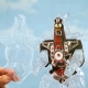 Mighty Morphin Power Rangers - Figurine Super Cyborg Dragonzord (Clear) 28 cm