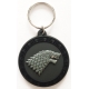 Game of Thrones - Porte-clés caoutchouc Stark 6 cm