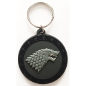 Game of Thrones - Porte-clés caoutchouc Stark 6 cm