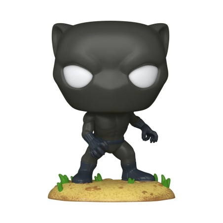 Marvel - POP! Comic Cover Vinyl Figurine Black Panther 9 cm