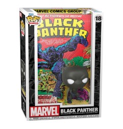 Marvel - POP! Comic Cover Vinyl Figurine Black Panther 9 cm