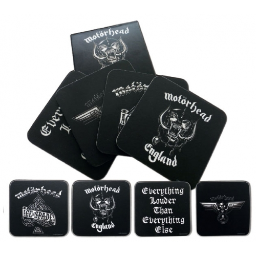 Motorhead - Pack de 4 sous-verres Motorhead