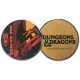 Dungeons & Dragons - Pack de 4 sous-verres Dungeons & Dragons