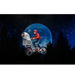 E.T., l'extra-terrestre - Figurine Elliott & E.T. en vélo 13 cm