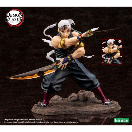 Demon Slayer: Kimetsu no Yaiba - Statuette ARTFXJ 1/8 Tengen Uzui Bonus Edition 23 cm