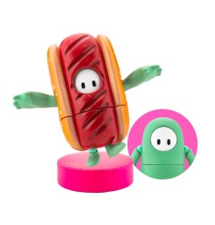 Fall Guys: Ultimate Knockout - Figurine 1/20 Pack 03 Mint Chocolate / Hot Dog Skin 8 cm