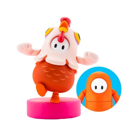 Fall Guys: Ultimate Knockout - Figurine 1/20 Pack 01 Movie Star / Chicken Skin 8 cm