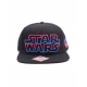 Star Wars - Casquette hip hop Snap Back Pink / Blue Logo