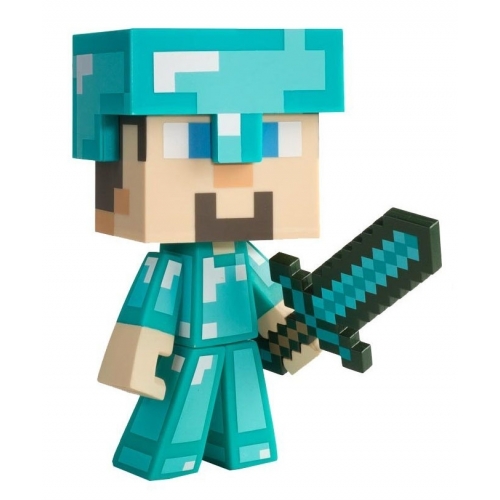 Minecraft - Figurine vinyle Diamond Steve 15 cm