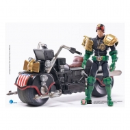 2000 AD - Figurine 1/18 Exquisite Mini Judge Dredd & Lawmaster MK 2 Set 10 cm