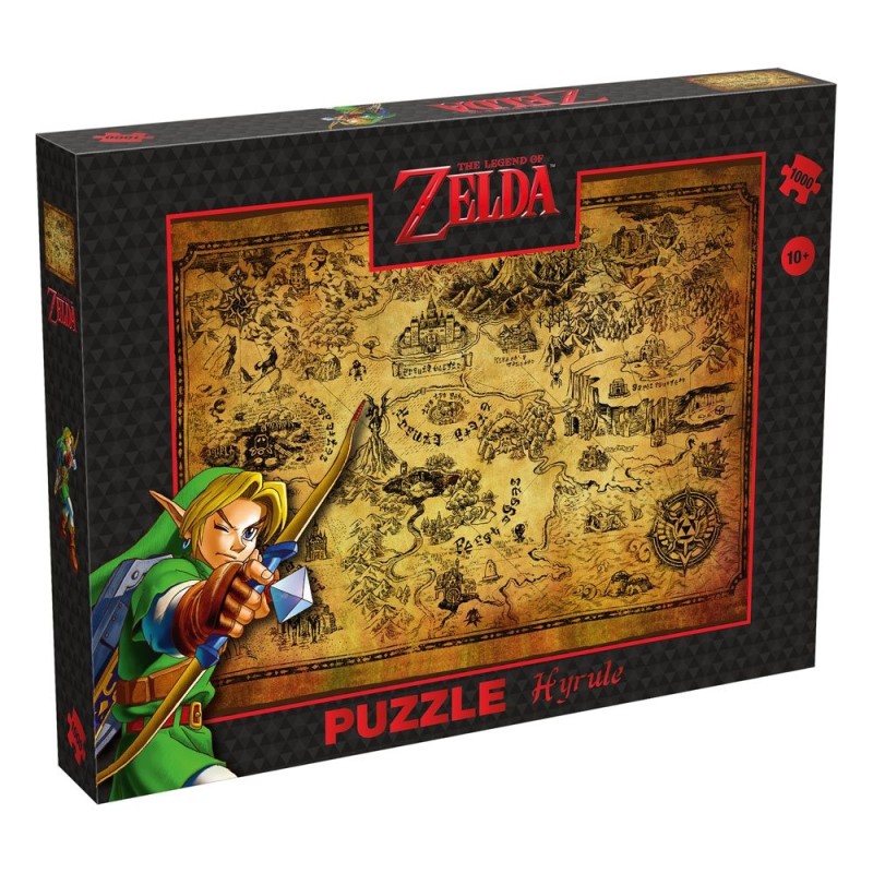 Legend of Zelda, The - The Legend Of Zelda Puzzle Hyrule (1000 pièces)