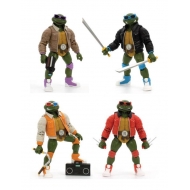 Les Tortues Ninja - Set 4 figurines BST AXN Street Gang Assortment 1 Exclusive 13 cm (4)