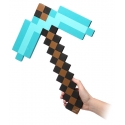 Minecraft - Réplique mousse 1/1 Diamond Pickaxe 52 cm
