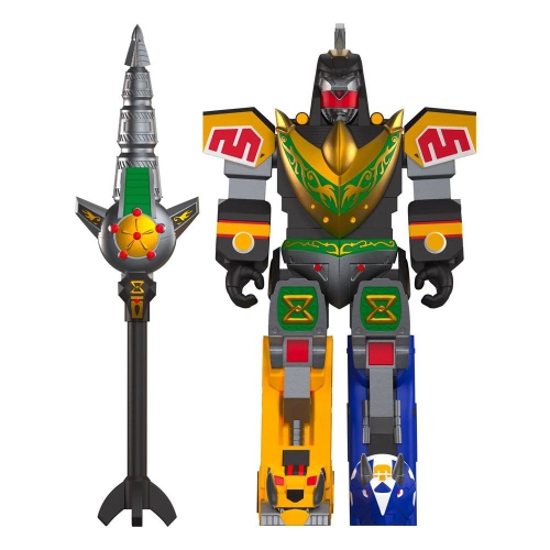 Mighty Morphin Power Rangers - Figurine ReAction DragonZord (Battle Mode) 15 cm