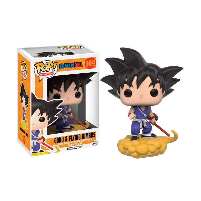 Dragon Ball - Dragonball Z POP! Animation Vinyl figurine Goku et le nuage magique 9 cm