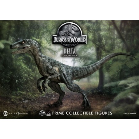 Jurassic World: Fallen Kingdom - Statuette Prime Collectibles 1/10 Delta 17 cm