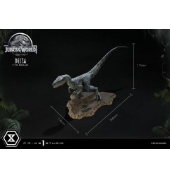 Jurassic Park - Jurassic World: Fallen Kingdom statuette Prime Collectibles 1/10 Delta 17 cm