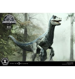 Jurassic Park - Jurassic World: Fallen Kingdom statuette Prime Collectibles 1/10 Blue (Open Mouth Version) 17 cm