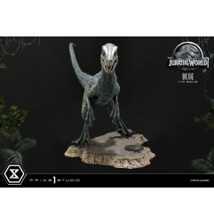 Jurassic World: Fallen Kingdom - Statuette Prime Collectibles 1/10 Blue (Open Mouth Version) 17 cm