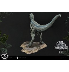 Jurassic Park - Jurassic World: Fallen Kingdom statuette Prime Collectibles 1/10 Blue (Open Mouth Version) 17 cm