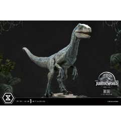 Jurassic Park - Jurassic World: Fallen Kingdom statuette Prime Collectibles 1/10 Blue (Open Mouth Version) 17 cm